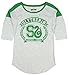 Harry Potter Slytherin Raglan Athletic Tee Shirt T-Shirt (Large) Grey