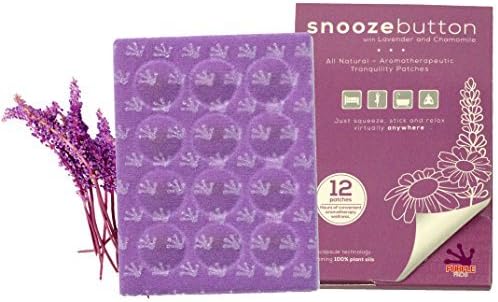 The Original 100% Natural, Non Toxic, Personal Air Fresheners Snooze Button. Purple Frog Patches Bring Nature to Your Nose. Just Squeeze, Stick and Breathe for Instant Aromatherapy. Safe for Entire Family. 12 Patches
