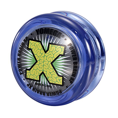 Yomega Power Brain XP yoyo with Synchronized Clutch and Smart Switch enables Players to Switch Between auto-Return and Manual Styles of Play