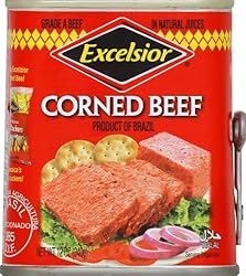 EXCELSIOR Corned Beef in Natural Juices, 12 Ounce