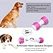 Jakpopin Dog Dumbbell Squeaky Chew Toy, Dental Treat, Bite Resistant, Indestructible Non-Toxic Strong Tooth Massage Toy for Dog Training, Playing, Chewing, Teething Comfort Hold Design