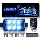NINEO 8Pcs Motorcycle LED Light Kit, Motorcycle