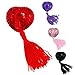 Colors Sexy Silicone Sequins Heart Shape Tassel Breast Nipple Cover Nipple Pasties