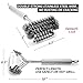 Renook Safe Grill Brush Bristle-Free Stainless- Steel Handle with Effective Scraper. Stainless -Steel Grill Cleaner for Weber Gas/Charcoal Porcelain/Ceramic/Steel etc-18 Inches.
