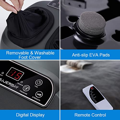 MUJERBAY Foot Massager with Air Compression,Remote Control Pricepulse