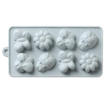 Molde de silicona con forma de mariposa, para galletas, chocolate ...