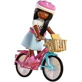 Playmobil | Barbie x Barbie Brooklyn | Bike Set with Trendy Barbie Figure, Accessories &amp; Beach Lifestyle | for Children Aged 4+ | 72125