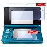 3 Pack Clear LCD Screen Protector Cover for Nintendo 3DS (Set of 2 - Top and Bottom Cover)