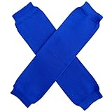 Super Solids - Solid Color Leg Warmers - One Size - Baby, Toddler, Boy, Girl (Royal Blue)
