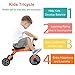 Kids Tricycles for 2 Years Old and Up Boys Girls Tricycle Kids Trike Toddler Tricycles for 2-4 Years Old Kids Toddler Bike Trike 3 Wheels Tricycle Kids Walking Tricycle