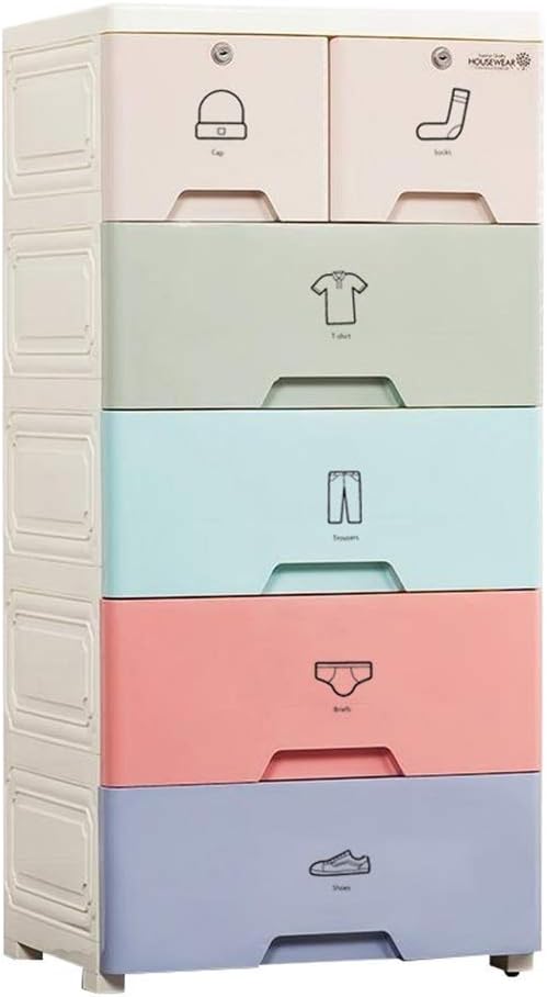 Amazon Com Shijian Multi Layer Drawer Large Plastic Storage
