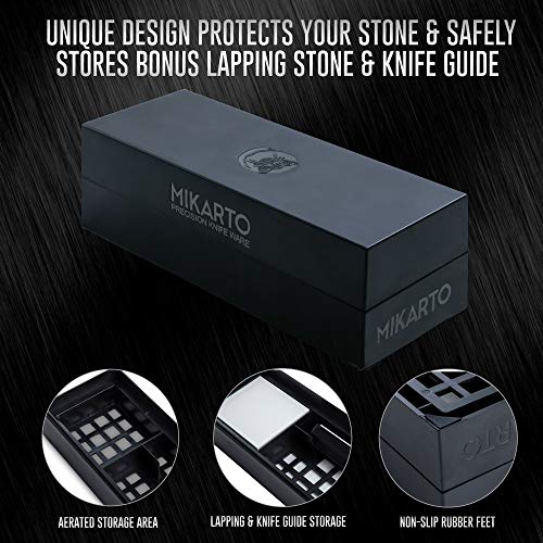 Professional Knife Sharpening Stones Dual Grit Whetstone 3000/8000