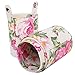 BQLZR Peony PU Leather Cup Holder Storage Case for Makeup Brushes Tool