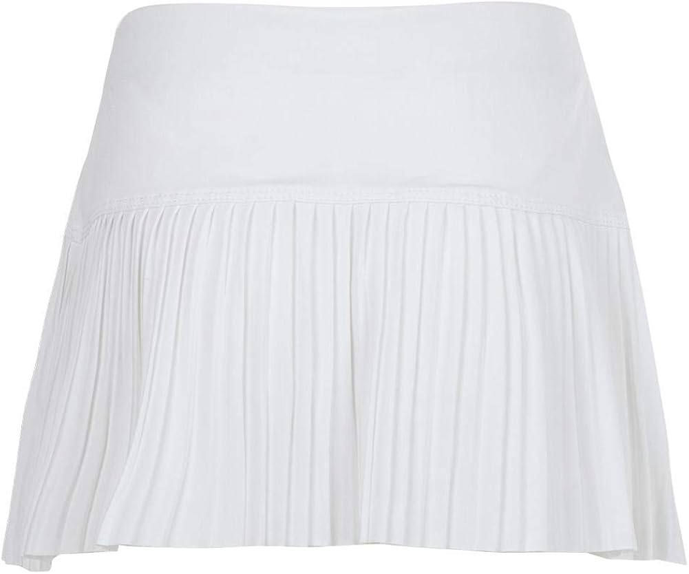 Lucky In Love Core Girls Pleated Skirt - White: Clothing