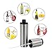 Improved Olive Oil and Vinegar Sprayer - Stainless Steel Barbecue Marinade Spray Bottle for Cooking Barbecue Salad Baking,Including 1 Extra Stainless Steel Mini Funnel, 1 Cleaning Brush