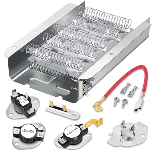 WED4815EW1 NED4655EW1 WED5300SQ0 WED5000DW2 MED4500MW0 for Amana Whirlpool Maytag dryer heating element Kenmore110 70 80 500 600 Series Model -1 year warranty