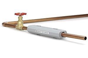 SAGEFINDS PGI Traders Chemical Free Water Conditioner | Reduces Limescale Buildup | Softens Hard Water | For Standard 3/4-Inch Pipes | Easy Install