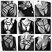 Women Hollow Out Strap Crop Top Harness Bra Elastic Cup-Less Cage Bra (073 Red)