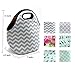 ALLENLIFE Waterproof cute small neoprene lunch bag Insulated handbags Lunch Box Cooler Bag for teen girls women