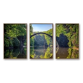 Framed for Living Room Bedroom Beautiful Nature Norway...