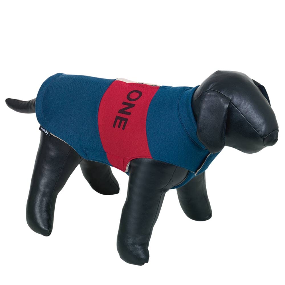 Nobby The One 65592 Dog Coat Navy Red 29 cm