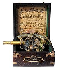 MARINE ART HANDICRAFTS '' Brass Sextant with
