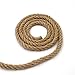 KINGLAKE 33 Feet 100% Natural Thick Jute Hemp Rope 8MM Strong String Craft Twine for DIY & Arts Crafts, Packing,Cat Scratch Post, Bundling,Floristry
