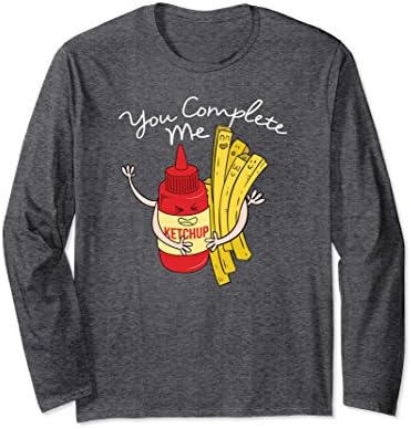 Unisex You complete me valentines day gift t-shirt, funny shirt Small Dark Heather