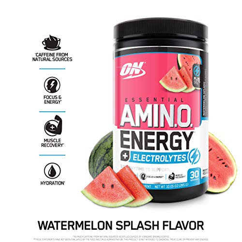 Optimum Nutrition Amino Energy Plus Electrolytes Energy Drink Powder