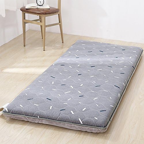 GDZFY Portable Double sided Mattress topper,Foldable Futon tatami mattress Student Dormitory Mattress Soft Thick Hypoallergenic Sleeping pad-B 100x200x5cm