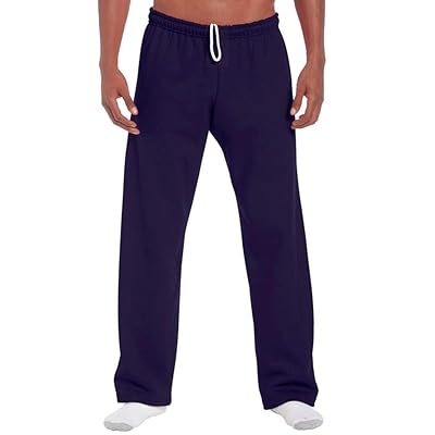 Gildan Heavy Blend Open-Bottom Sweatpants for Men Australia