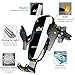 Wireless Car Charger Holder, DM 10W Qi Fast Charging Air Vent Car Phone Mount Automatic Clamping Cell Phone Holder Compatible with iPhone 12/12 Por Max/11/11 Pro Max/Xs Max, Samsung Galaxy S21/S10