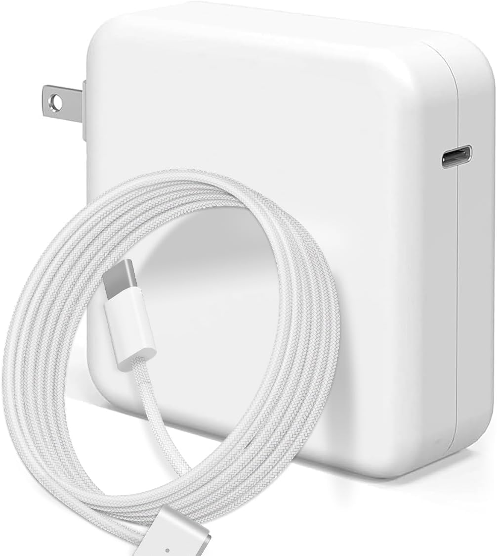 Photo 1 of Charger for MacBook Air 15 13 Inch Mac Book Pro14 Inch M4 M3 M2 M1 from 2025 2024 2023 2022 2021 70W USB-C to Mag 3 Power Adapter Include 6.6FT 5A USB-C to Mag 3 Cable (Original Quality)