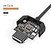 Etrvduy USB C Hub, Multiport USB C Adapter with 4K USB C to HDMI Converter, 2 USB 3.0, Card Reader, Type C Charging, Gigabit Ethernet, USB C Dock Compatible Apple MacBook Pro 13/15/16 (Thunderbolt 3)