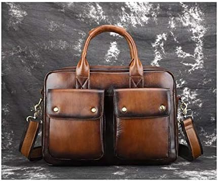 メンズブリーフケースレザーブリーフケースレザーバッグメンズバッグメッセンジャーバッグメンズビジネスカジュアルラップ