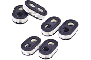 6Pcs Air Filter 593260 798452 334404 Lawn Mower Air Cleaner Replacement Filters for 798452Series Engine 4247 5432 5432k 09P00