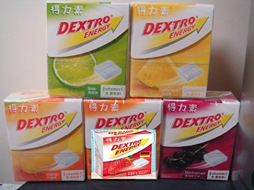 Dextro Energy Dextrose Candy with Vitamin C sweet candies 5 taste