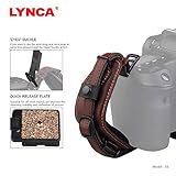 LYNCA Camera Hand Grip Strap with Quick Release Plate