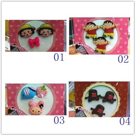 Amazon 可愛いアニメキャラクタiphone ホームボタンシール ステッカー 全19パターン おまけ付き こちらの商品の内訳は 番号 16 16 数量10単位 のみ アニメ 萌えグッズ 通販