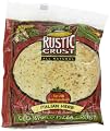 Rustic Crust All Natural Italian Herb Flatbread, 2 pack, .9-Ounce (Pack of 6)