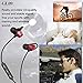 Bluetooth earbuds with mic, Wireless Bluetooth Headphone with Magnetic Design, In-Ear Earphone, Sweatproof Headset for Apple Iphone
