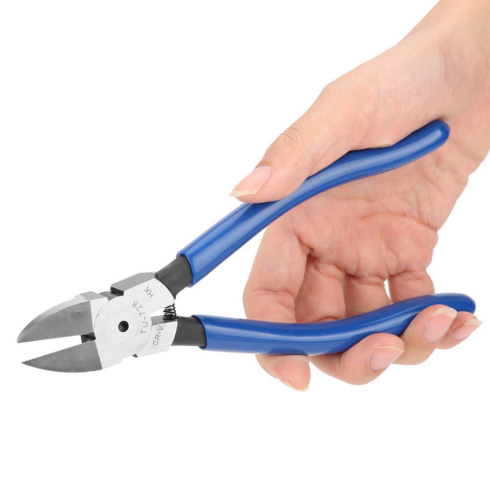 8Inch Flush Cutter Side Cutting Pliers Flush Cutters Diagonal Pliers Cable Nose Cutting Nippers Wire Cutter Tool for Various Cables