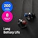 AC M2 Magnetic Wireless Earbuds Bluetooth Headphones Sport in-Ear IPX 4 Sweatproof Earphones with Mic (Super Sound Quality Bluetooth 4.1, aptx, 8 Hours Play Time, Secure Fit Design) (Black)