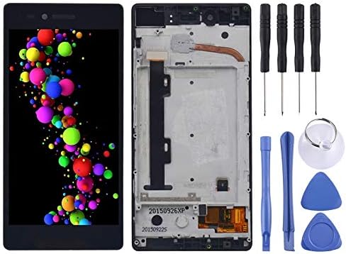 Cellphone Replacement Parts LCD Screen and Digitizer Full Assembly with Frame for Lenovo Vibe Shot / Z90 replacement parts