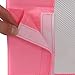 BABY JOY Bed Rails for Toddlers, 59'' Extra Long, Swing Down Bed Guard w/Safety Straps, Folding Baby Bedrail for Kids Twin, Double, Full Size Queen & King Mattress (Pink, 59-Inch)
