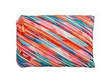 ZIPIT Colorz Big Pencil Case/Cosmetic Makeup Bag, Triangles