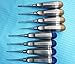 GERMAN 8 PC STRAIGHT DENTAL EXTRACTING LUXATING APICAL ROOT TIP ELEVATOR SET of 8 EACH