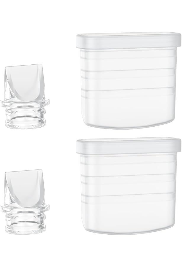 Marhynchus - Kit De Pièces Détachées En Silicone Pour Tire-lait M5 Wearable - 6 Clapets Anti-retour + 2 Protecteurs De Flux