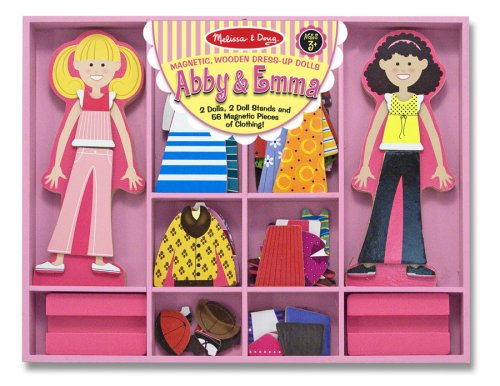 Abby & Emma Deluxe Magnetic Dress-Up