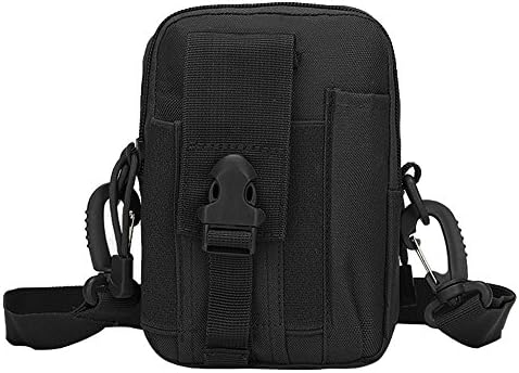 ChilMo Tactical Molle Pouch Compact 1000D Waterproof Multipurpose Gadget Belt Waist Bag with Cell Phone Holster